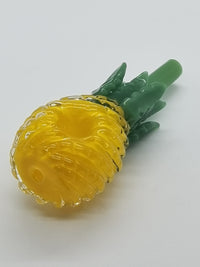 Glass Pineapple Herb Pipe