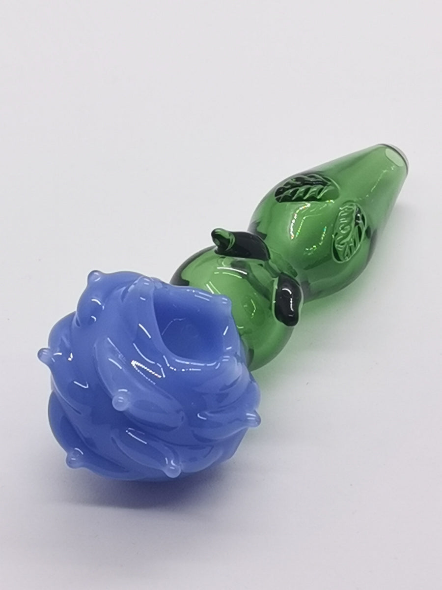 Glass Rose Herb Pipe